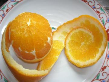 オレンジなど、柑橘類の身を簡単に取り出す方 ...